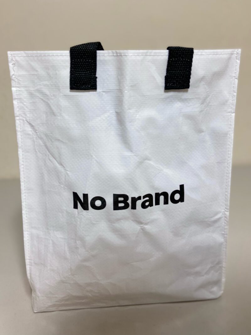 NoBrandノーブランドのマイバッグ